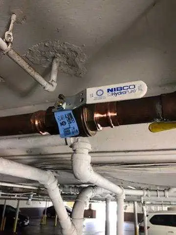 Copper pipe repair and valve work for Water Line Repair in Fisher Island